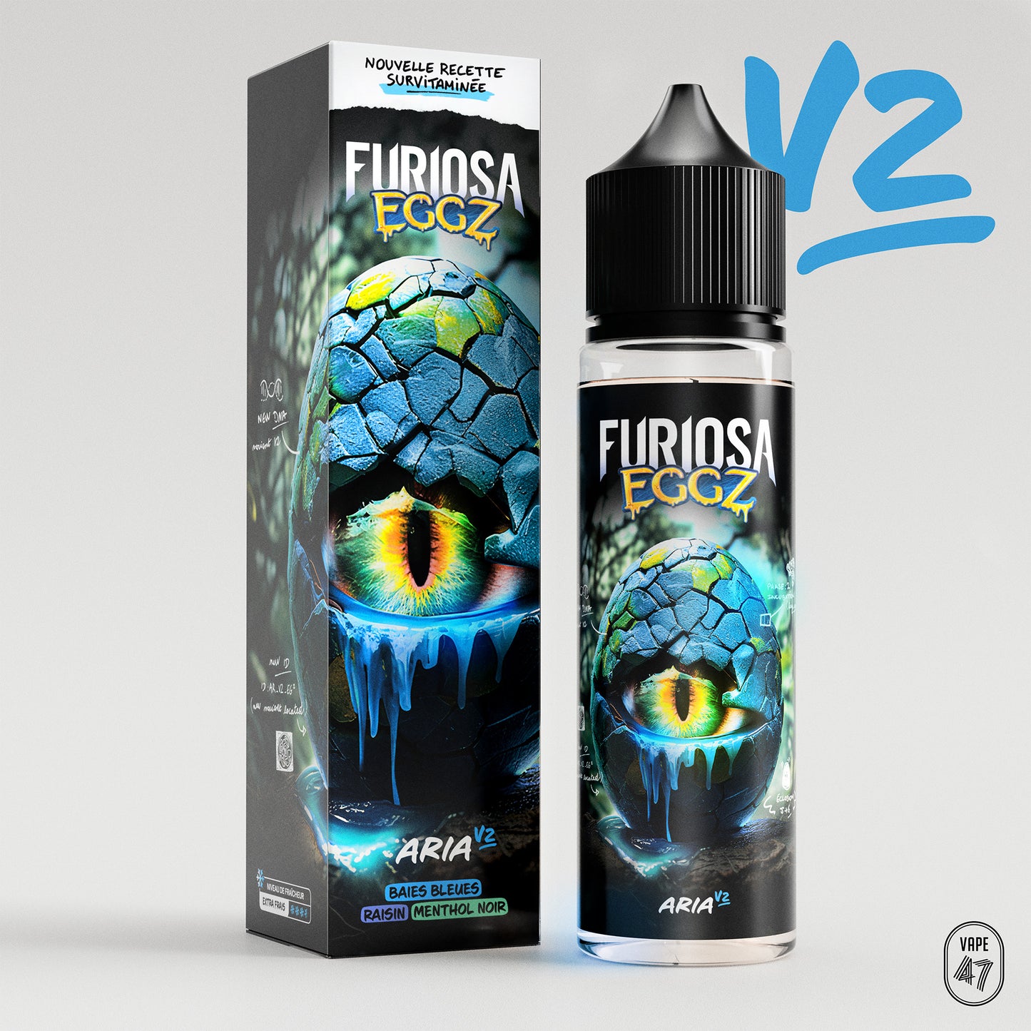 Furiosa EGGZ V2 Aria (0mg/mL – 50mL)