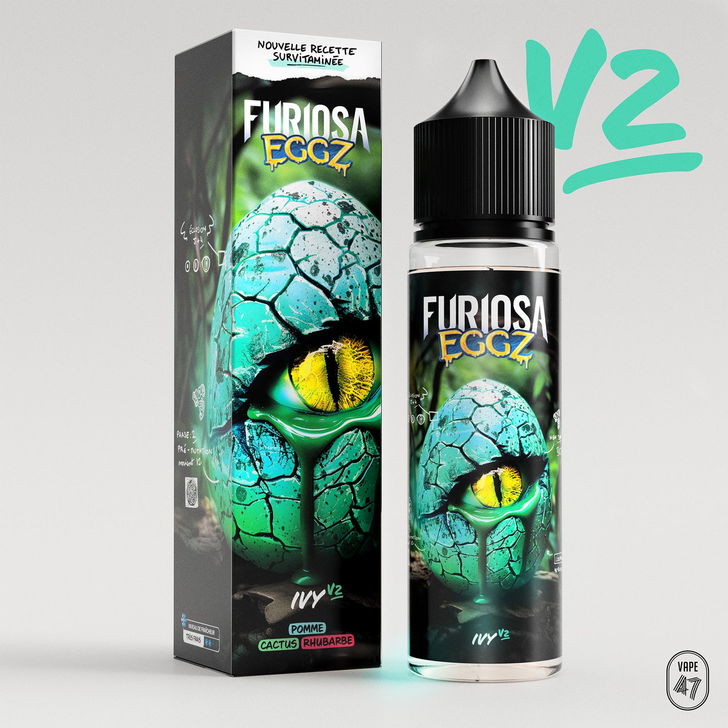 Furiosa EGGZ V2 Ivy (0mg/mL – 50mL)