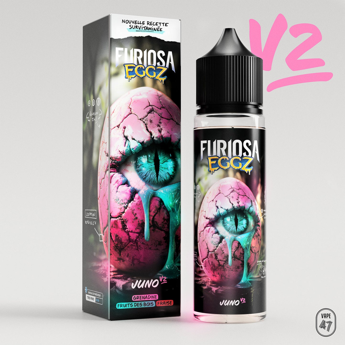 Furiosa EGGZ V2 Juno (0mg/mL – 50mL)