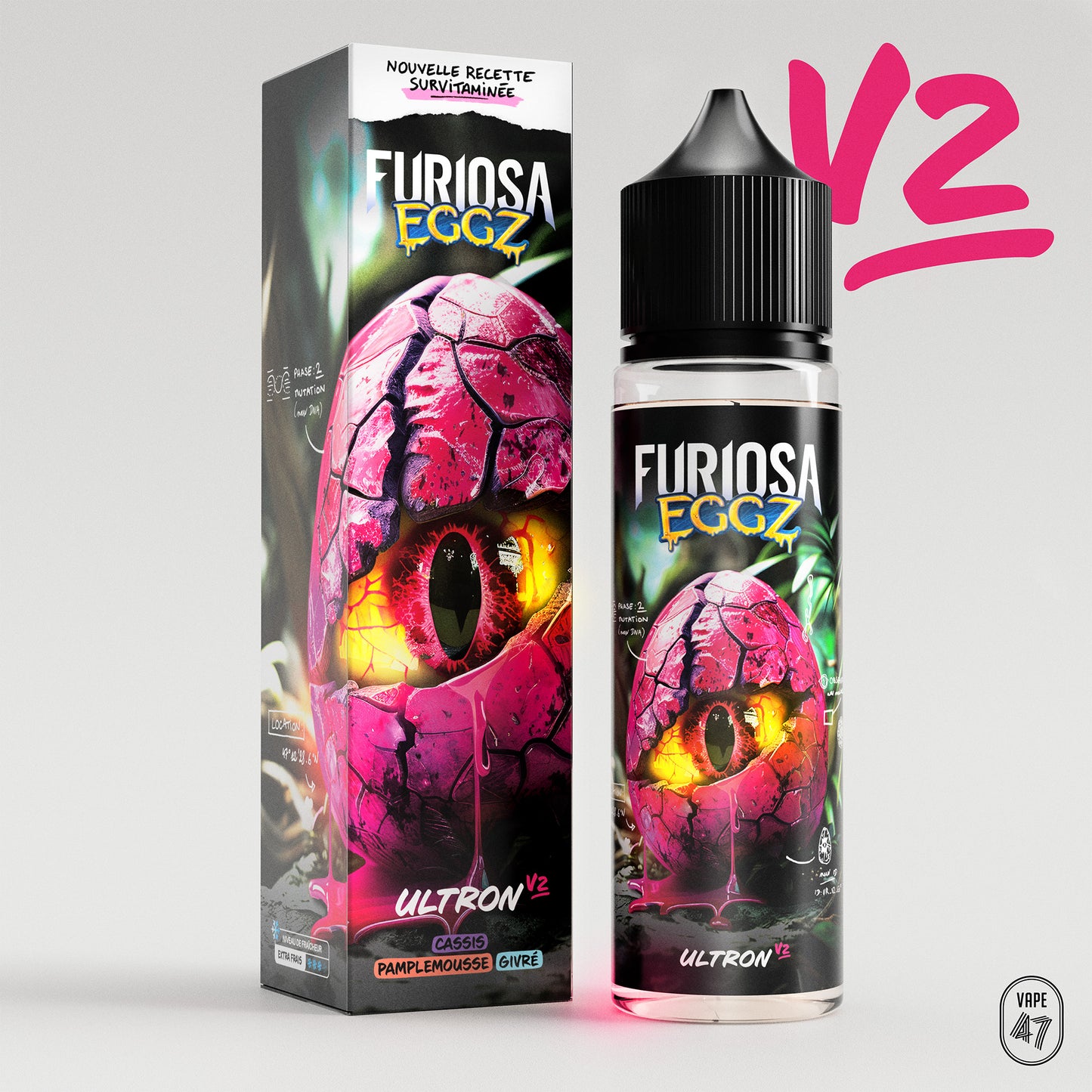 Furiosa EGGZ V2 Ultron (0mg/mL – 50mL)