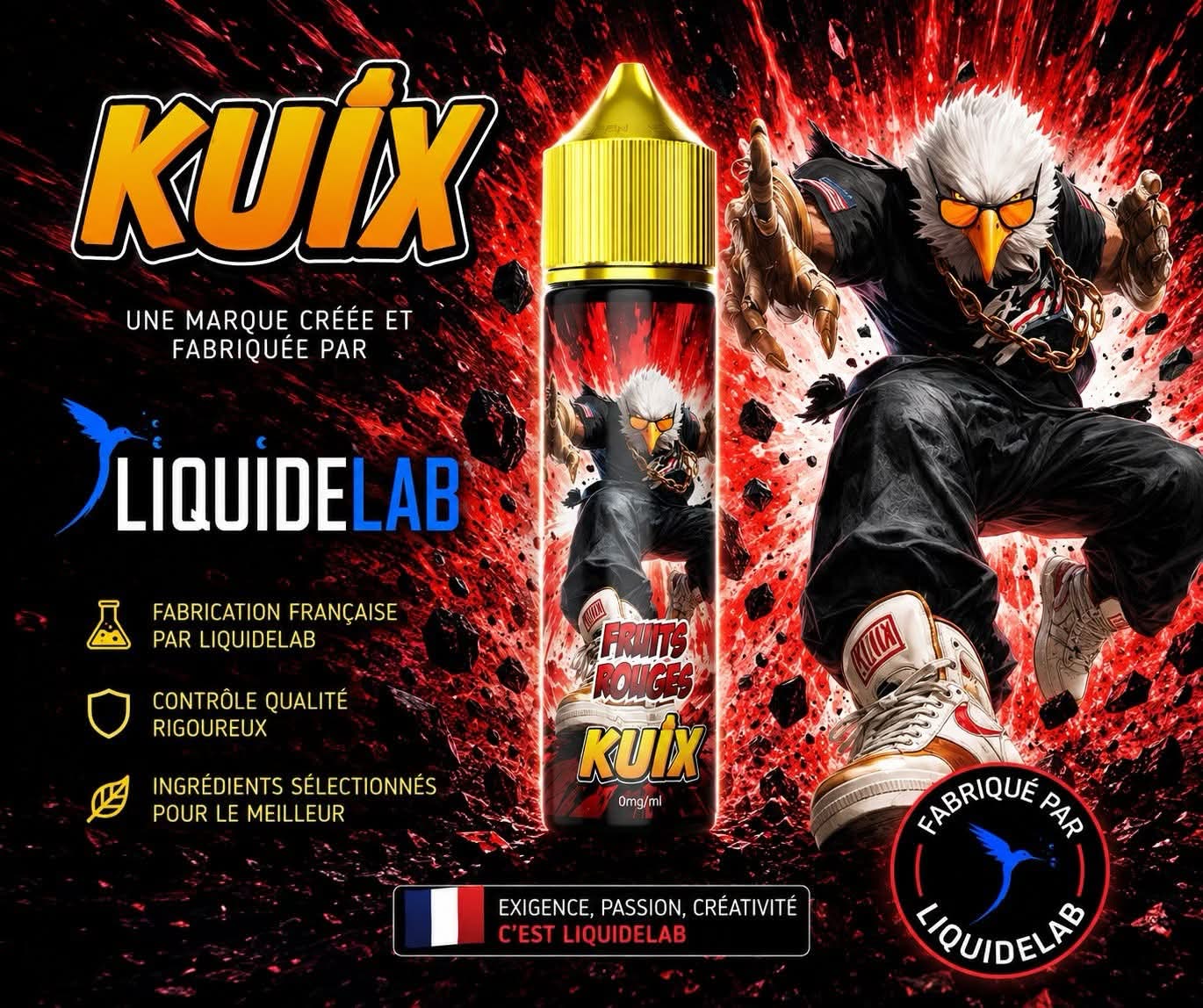 Fruits Rouges Kuix Liquidelab 50ml