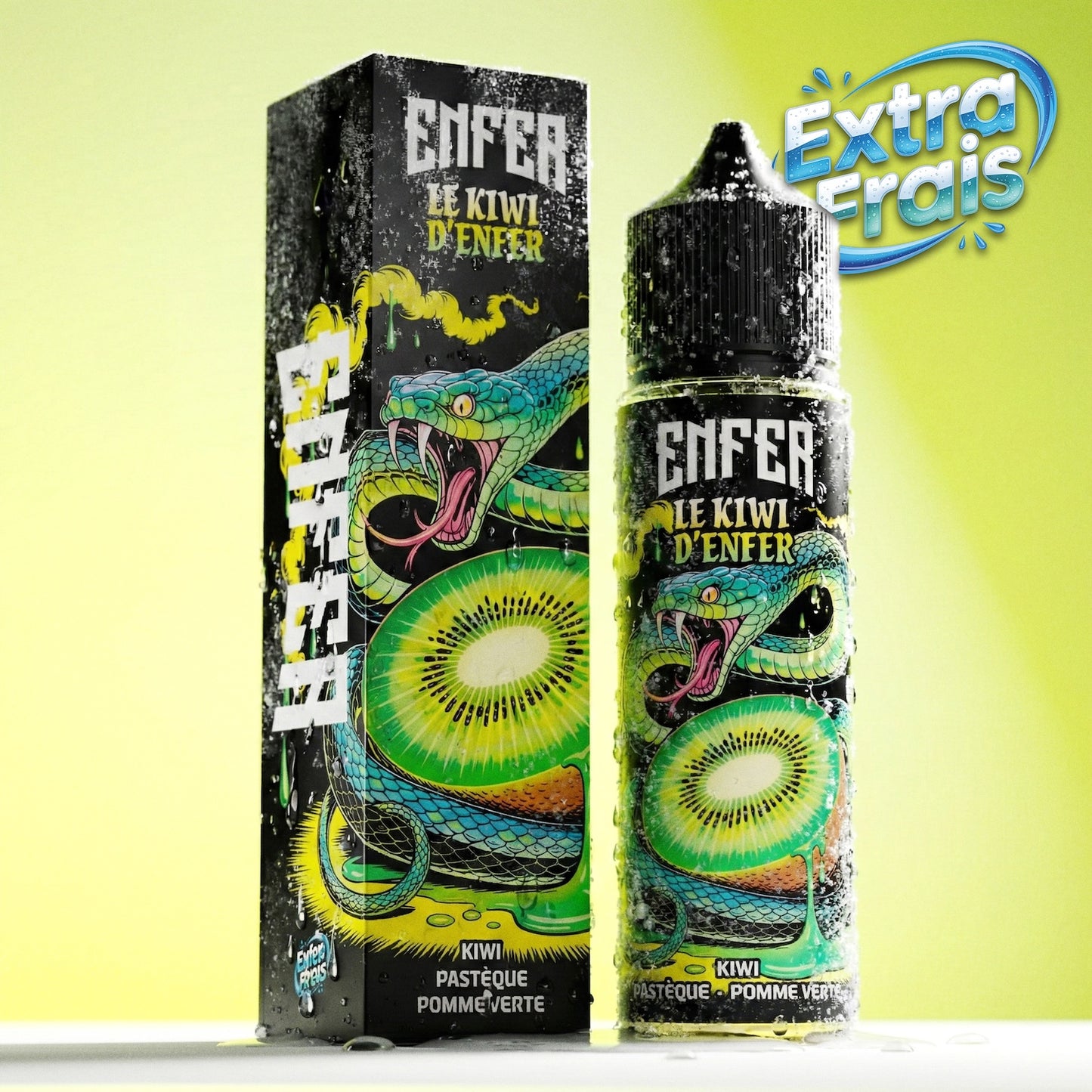 ENFER Le Kiwi d’ENFER (0mg/mL – 50mL)