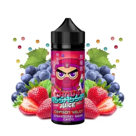 Crimson Violet 00mg 100ml - Candy Assassin Juice