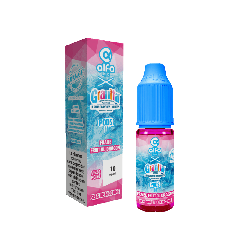 GRANITA FRAISE FRUIT DU DRAGON PODS