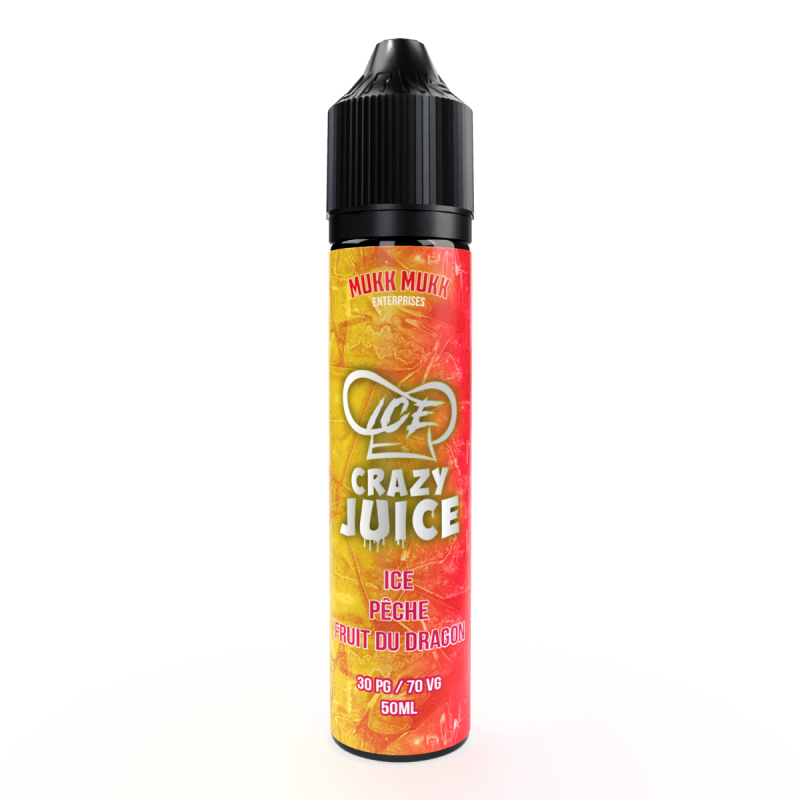 ICE PECHE FRUIT DU DRAGON 0MG NICOTINE 50ML