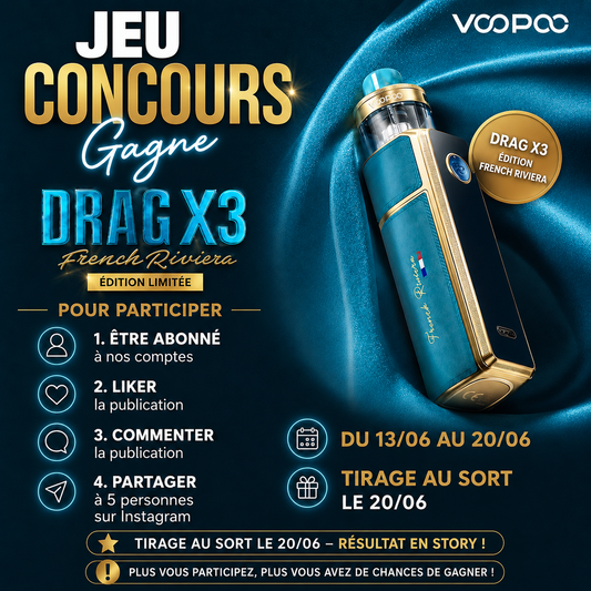 Pack Pod Drag X3 PnP X 5ml French Riviera - Voopoo