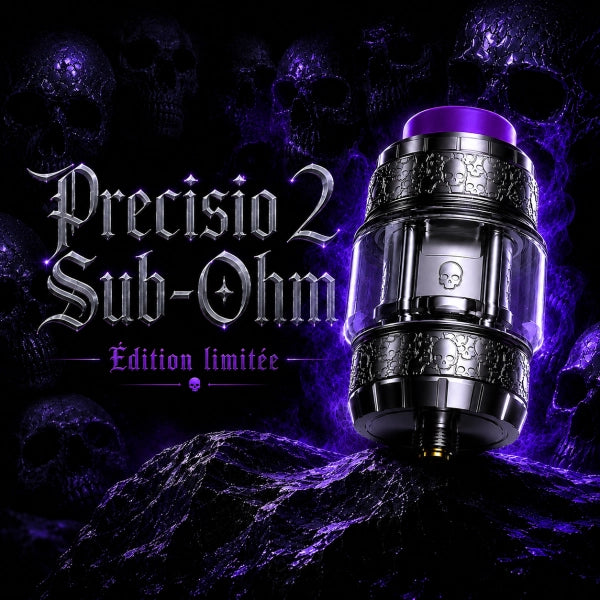 Precisio 2 Sub-Ohm 7.5ml Édition Limitée Silver Night - BD Vape