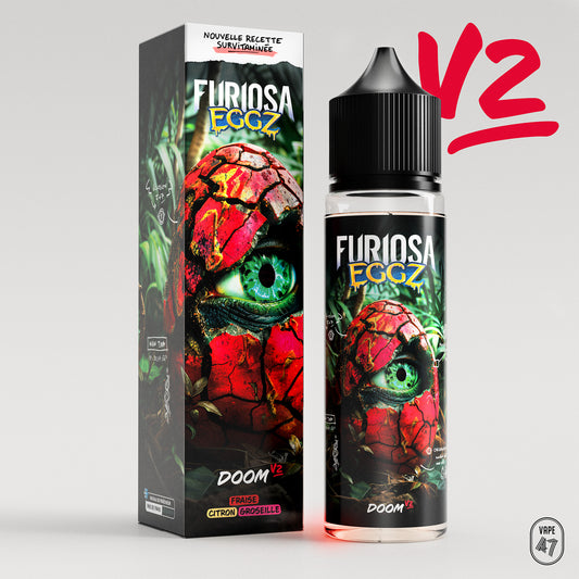 Furiosa EGGZ V2 Doom (0mg/mL – 50mL)