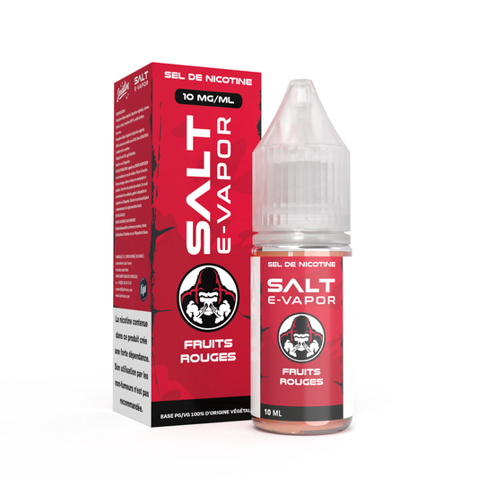 Salt E-Vapor: Fruits rouges 10ml - Le French Liquide