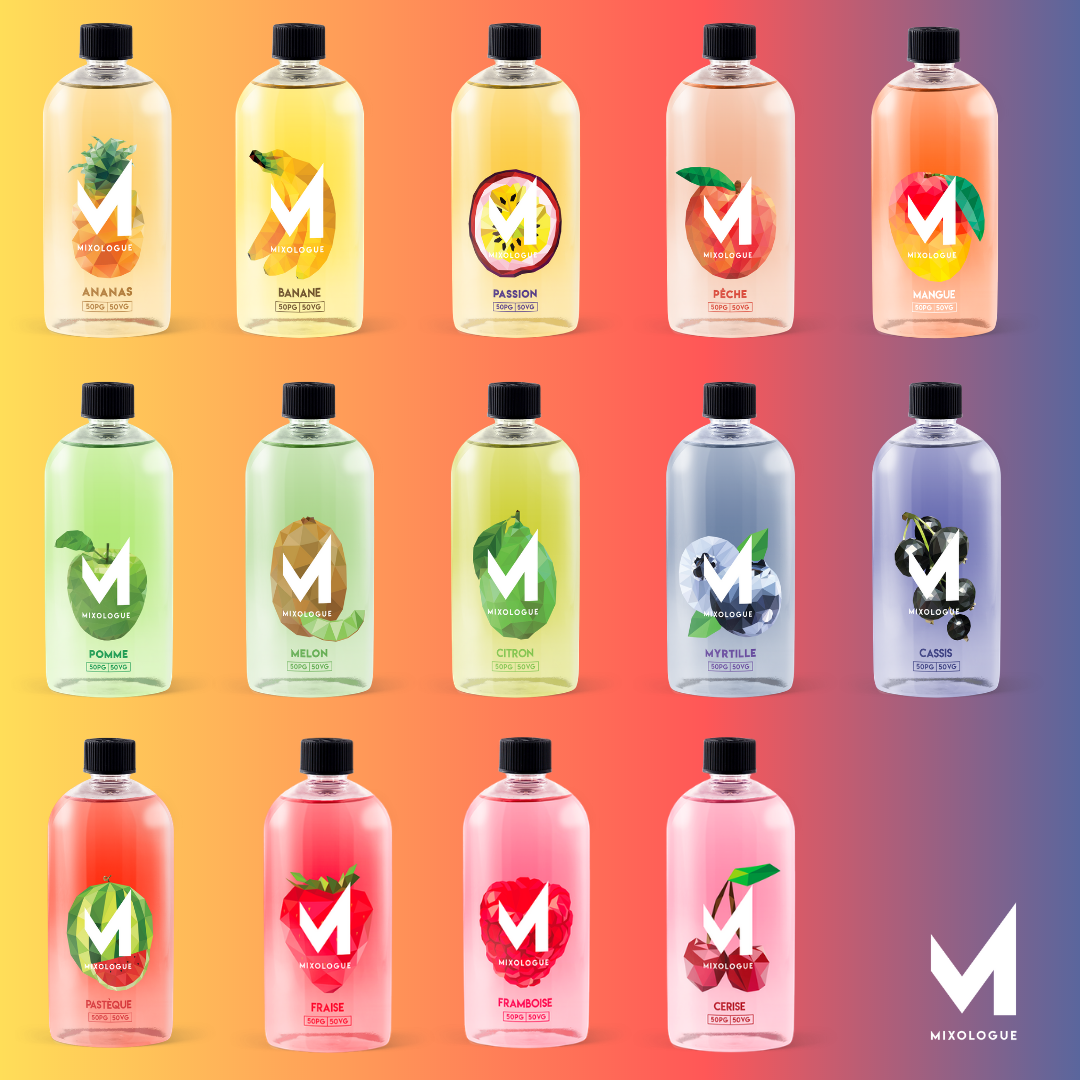 Mixologue, crée ton juice sur mesure