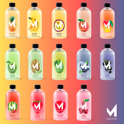 Mixologue, crée ton juice sur mesure