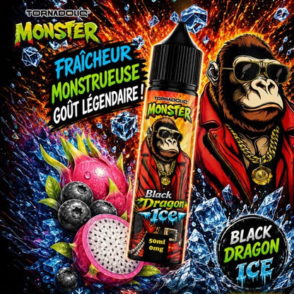 Black Dragon Ice 0mg 50ml - Monster by Tornadoliq