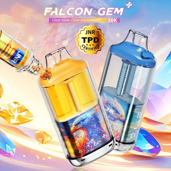 Puff Falcon Gem 30K 2X10ml - Falcon Gem by JNR