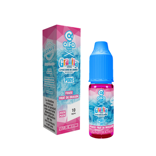 GRANITA FRAISE FRUIT DU DRAGON PODS