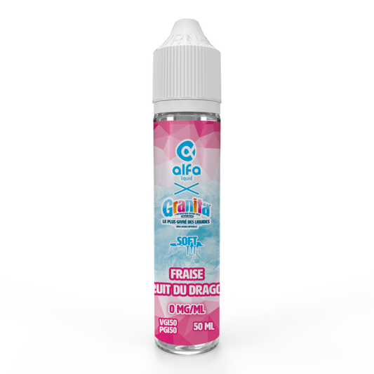 Fraise Fruits du Dragon Granita Soft shake and vape