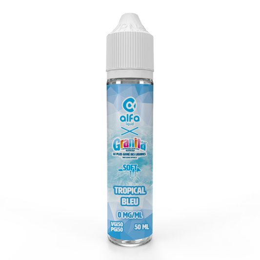 Tropical Bleu Granita Soft shake and vape