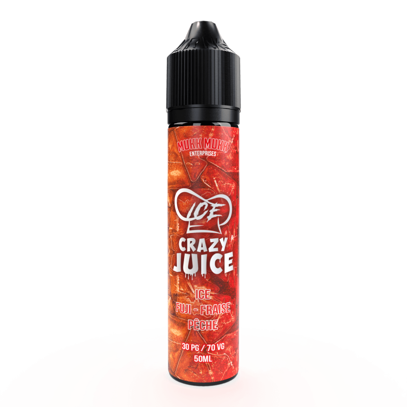 Ice Fuji Fraise Pêche Crazy Juice Mukk Mukk