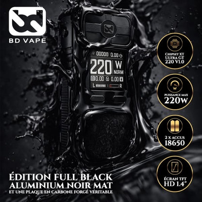 Mod Rayden 220 Full Black - BD Vape
