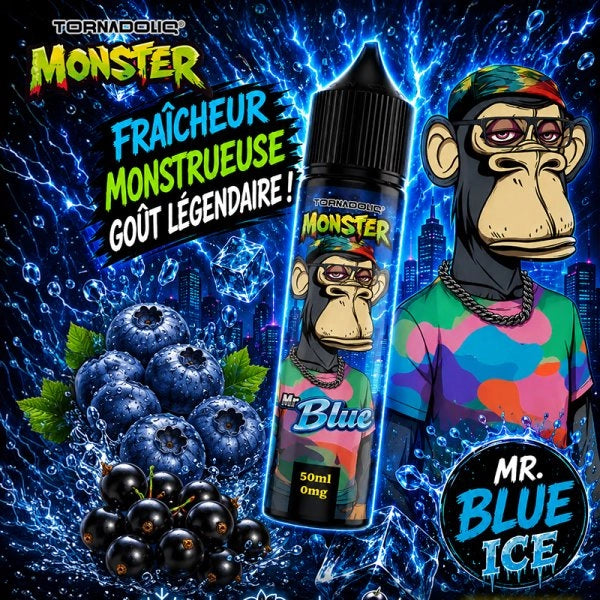 Mr Blue 0mg 50ml - Monster by Tornadoliq