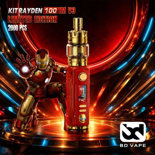 Pack Rayden 100 V3.0 IM Limited Edition 2000pcs - BD Vape