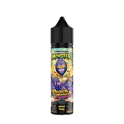 Peach Mango Pineapple 0mg 50ml - Monster by Tornadoliq