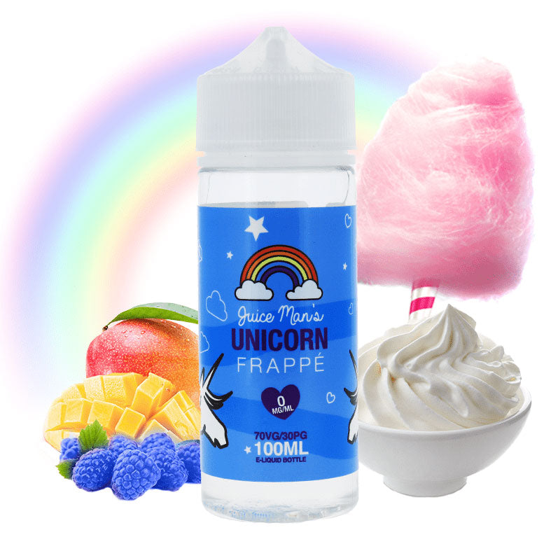 E-liquide Unicorn Frappé 100ml sans nicotine - Juice Man's