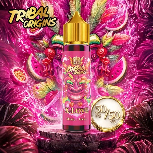 X-Love 0mg 50ml - Origins by Tribal Force