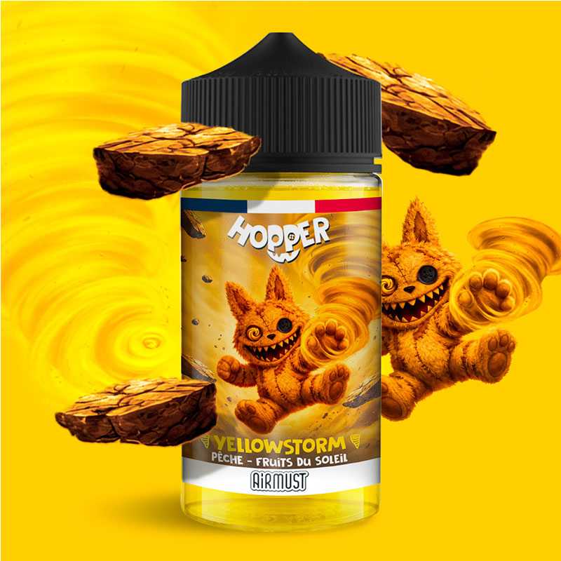 E-liquide Yellowstorm 200ml – Hopper